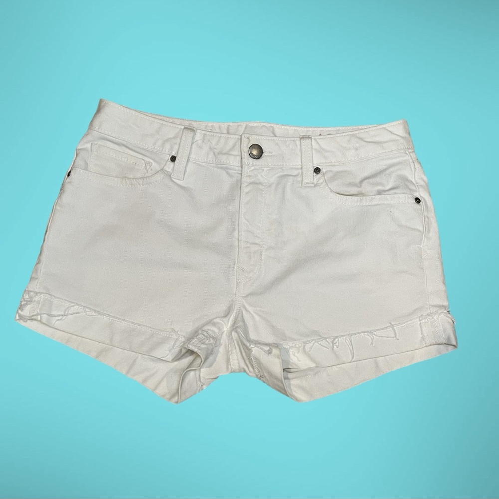 GAP White Jean Shorts sz 26